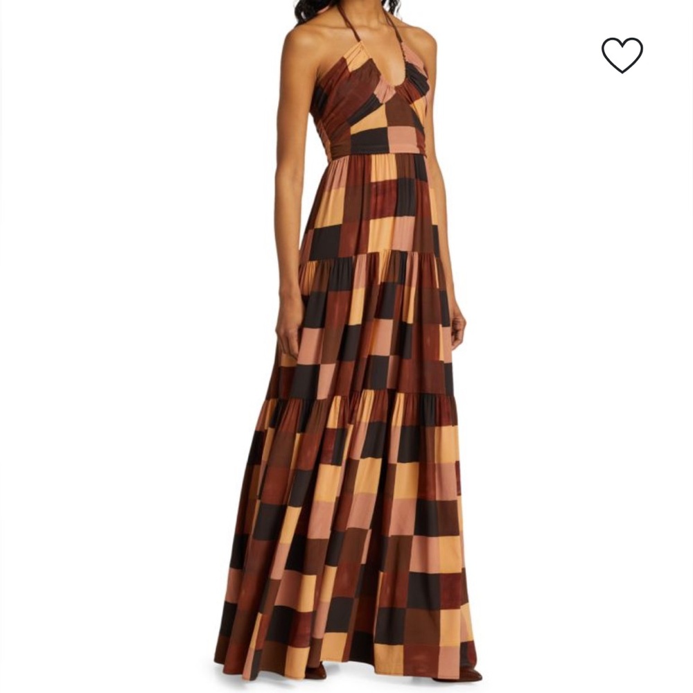 ALC Maxi silk dress